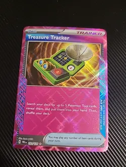 Treasure Tracker 131/131 Prismatic Evolutions ACE SPEC- Pokemon TCG NM - Image 1