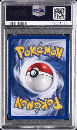 1999 POKEMON GAME 1ST EDITION-SHADOWLESS #8 MACHAMP-HOLO PSA 7 - Image 2