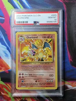 CHARIZARD PSA 10 CLASSIC COLLECTION 003 HOLO 2023 POKEMON CLC EN ENGLISH POKEMON - Image 1