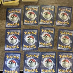 Pokemon TCG English 1999 Base Set 12-Card Lot WOTC - Image 2