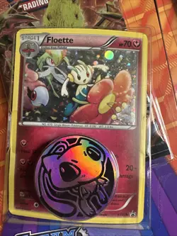POKEMON XY STEAM SIEGE BLISTER BOOSTER PACK - LUCARIO & FLOETTE New - Image 3