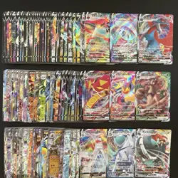 100 ex V Vmax RR RRR Holo Full Arts Lot Set Pokemon Japanese Cards T716 - Image 1