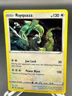 Pokemon Rayquaza SWSH029 Sword & Shield Promo so-taro NM - Image 1