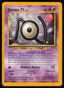 2001 NEO DISCOVERY UNOWN [N] UNCOMMON #50/75 - Image 1