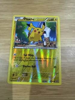 Pokemon Card Pikachu Roaring Skies Reverse Holo 20/108 - Image 1