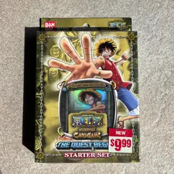 2005 Bandai One Piece CCG The Quest Begins Sealed Starter Deck English Vintage - Image 2
