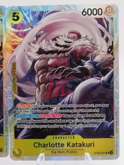 2x Charlotte Katakuri One Piece ST-20 Starter Deck ST20-001 SR NM - Image 3