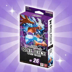 One Piece Card Game – Starter Deck Purple/Black Monkey D. Luffy (ST26) | - Image 1