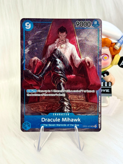 Dracule Mihawk OP01-070 (Alt Art) One Piece Card English NM/M - Image 1