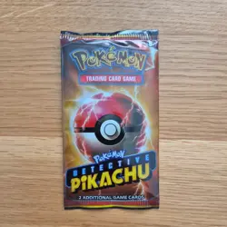 Pokemon TCG Detective Pikachu Booster Pack 2 Card Set New Factory Sealed - Image 1