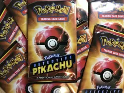 Detective Pikachu Movie 2019 Promo 2 Card Pack SM190 Pokemon New Sealed - Image 1