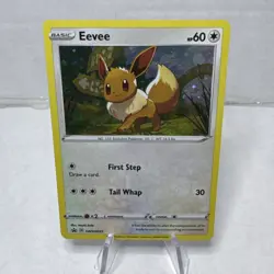 Eevee SWSH095 SWSH: Sword & Shield Promo Cards Holo NM - Image 1