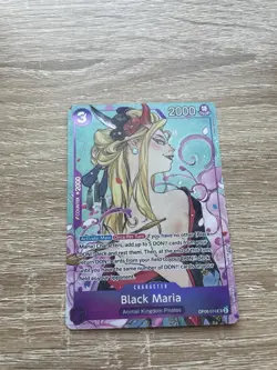 Black Maria (Illustration Box Vol.2) OP08-074 One Piece Promotion Cards Foil - Image 1