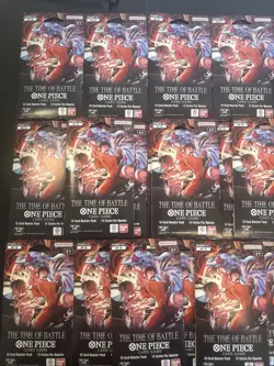 One Piece OP-16 The Time of Battle Sleeved Booster Pack *SHIPS TODAY* Lot of 25 - Image 2