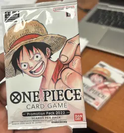 One Piece Card Game 2022 Promotional Pack Sealed x 2 English + All 5 Cards - Image 1
