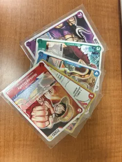 One Piece Card Game 2022 Promotional Pack Sealed x 2 English + All 5 Cards - Image 2