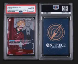 2023 ONE PIECE PREMIUM CARD COLLECTION 25TH ANNIVERSARY #013 SANJI PSA 10 - Image 1