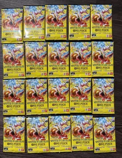 Lot Of 20 : One Piece TCG OP15 Adventure on Kami's Island Booster Packs English - Image 1