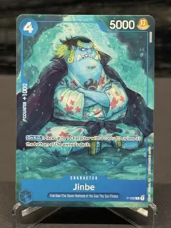 Jinbe Non Foil P-030 - Bandai Card Promo - One Piece TCG - English - Image 1