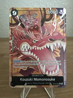 One Piece TCG OP16-085 Kouzuki Momonosuke Alt R Alternate Art The Time of Battle - Image 1