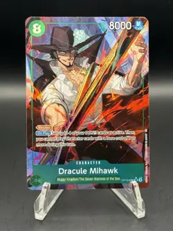 Dracule Mihawk OP12-030 SR Alt Art OP12 Legacy of the Master One Piece NM - Image 1