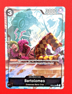 • Bartolomeo • OP04-089 Full Art Holo Premium Booster One Piece TCG NM - Image 2