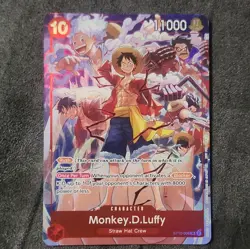 One Piece TCG Monkey D. Luffy ST10-006 SR Holo (One Piece Day Dallas 2025) - Image 1