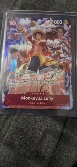 One Piece TCG Monkey D. Luffy ST10-006 SR Holo (One Piece Day Dallas 2025) - Image 2
