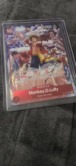 One Piece TCG Monkey D. Luffy ST10-006 SR Holo (One Piece Day Dallas 2025) - Image 3