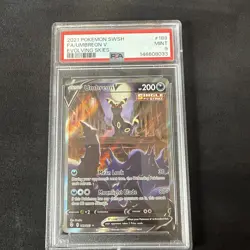 Pokemon Evolving Skies Umbreon V 189/203 Alternative Art Alt Holo Foil PSA 9 - Image 1