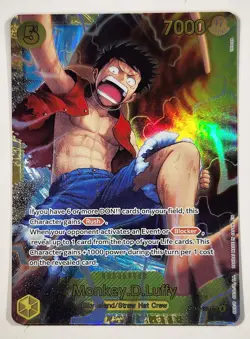 MONKEY D. LUFFY One Piece OP15-119 SEC - Adventure On Kami's Island - Image 1