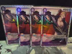 Silvers Rayleigh Op13-066 Super Rare One Piece Card Game English Playset - Image 1
