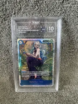 Nefeltari Vivi EB03-24 Extra Booster: One Piece Heroines Edition TAG 10 Gem Mint - Image 1
