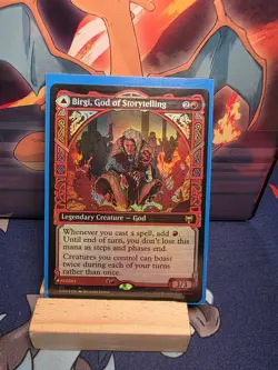 Magic the Gathering Kaldheim Birgi, God of Storytelling Showcase Edition Foil - Image 1