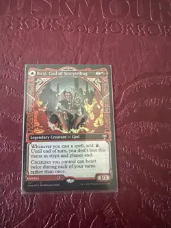Magic the Gathering Kaldheim Birgi, God of Storytelling Showcase Edition Foil - Image 1