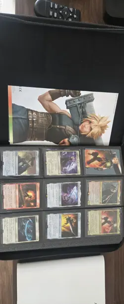 Final Fantasy Magic the Gathering Collection 2no. Binders And More. - Image 3