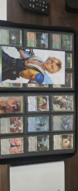 Final Fantasy Magic the Gathering Collection 2no. Binders And More. - Image 4