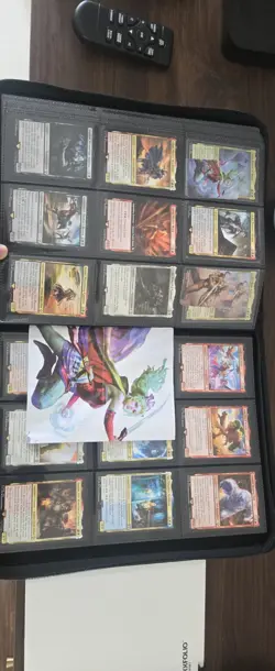 Final Fantasy Magic the Gathering Collection 2no. Binders And More. - Image 5
