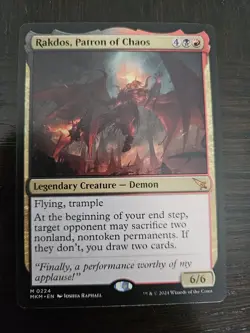 1 x Rakdos, Patron of Chaos - Murders at Karlov Manor - NM-Mint - MTG - Image 1