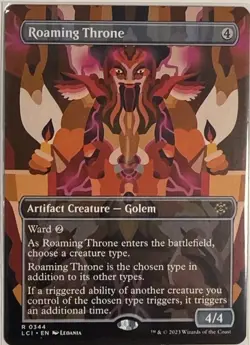 Roaming Throne (Borderless) The Lost Caverns of Ixalan Regular - Image 1