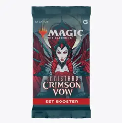 MTG Magic the Gathering Innistrad Crimson Vow Set Booster Pack Sealed - Image 1