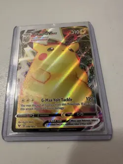 Pikachu VMAX 44/185 Pokemon SWSH Vivid Voltage TCG 2020 Full Art Holo - Image 2
