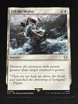 MTG Commander: LOTR Fell the Mighty 0167 Rare - Image 1