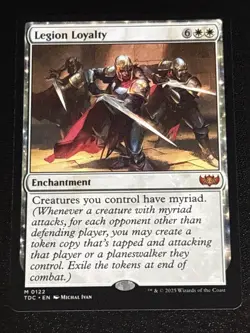MTG Commander: Tarkir: Dragonstorm Legion Loyalty 0122 Mythic - Image 1