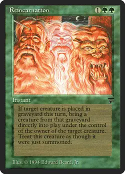 Reincarnation [Legends] Magic MTG - Image 1
