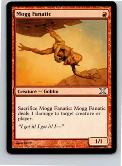 Magic the Gathering Mogg Fanatic 10th Edition MTG Free Shipping! - Image 1