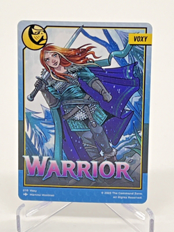 Game Knights The Command Zone Kickstarter Voxy Warrior Token MTG Magic - Image 1