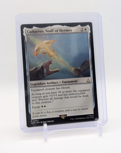 MTG - Caduceus, Staff of Hermes - Regular Rare #2 - UB: Assassin's Creed NM - Image 1