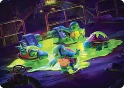 The Ooze Art Card 18 Art Series: Teenage Mutant Ninja Turtles NM/M - Image 1