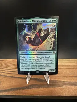 Spider-Man, Miles Morales (SPE 0018) Marvel's Spider-Man: Eternal Legal Foil MTG - Image 1